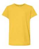 Bella+Canvas Youth Triblend Short Sleeve Tee YELLOW GOLD TRIBLEND Primary