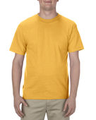 Alstyle Adult 6.0 oz., 100% Cotton T-Shirt AL1301 GOLD Primary