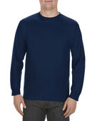 Alstyle Adult 6.0 oz., 100% Cotton Long-Sleeve T-Shirt AL1304 NAVY Primary