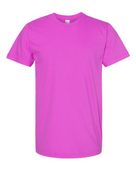 American Apparel Unisex Fine Jersey Short-Sleeve T-Shirt 2001W SUPER PINK Primary