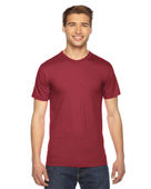 American Apparel Unisex Fine Jersey Short-Sleeve T-Shirt 2001W CRANBERRY Primary