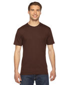 American Apparel Unisex Fine Jersey Short-Sleeve T-Shirt 2001W BROWN Primary