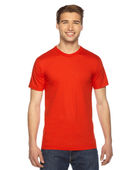 American Apparel Unisex Fine Jersey Short-Sleeve T-Shirt 2001W ORANGE Primary