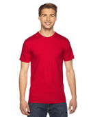 American Apparel Unisex Fine Jersey Short-Sleeve T-Shirt 2001W RED Primary