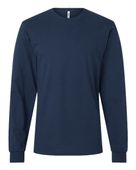 American Apparel Unisex Fine Jersey Long-Sleeve T-Shirt 2007W SEA BLUE Primary