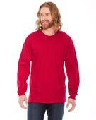 American Apparel Unisex Fine Jersey Long-Sleeve T-Shirt 2007W RED Primary