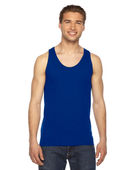 American Apparel Unisex Fine Jersey Tank 2408W LAPIS Primary