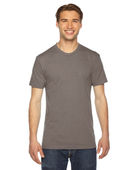 American Apparel Unisex Triblend Short-Sleeve Track T-Shirt TR401W TRI COFFEE Primary