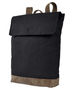 Authentic Pigment Canvas Rucksack AP1922 BLACK/ BROWN Primary