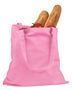 Bagedge 6 oz. Canvas Promo Tote BE007 PINK Primary