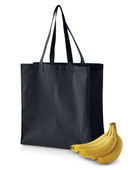 Bagedge 6 oz. Canvas Grocery Tote BE055 BLACK Primary