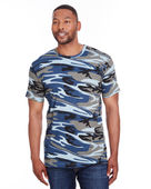 Code Five Men's Camo T-Shirt 3907 BLUE WOODLAND Primary