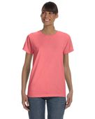 Comfort Colors Ladies' Midweight RS T-Shirt C3333 NEON RED ORANGE Primary