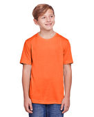 Core 365 Youth Fusion ChromaSoft Performance T-Shirt CE111Y CAMPUS ORANGE Primary