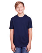 Core 365 Youth Fusion ChromaSoft Performance T-Shirt CE111Y CLASSIC NAVY Primary