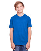 Core 365 Youth Fusion ChromaSoft Performance T-Shirt CE111Y TRUE ROYAL Primary