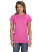 Gildan Ladies' Softstyle 4.5 oz. Fitted T-Shirt G640L AZALEA Primary