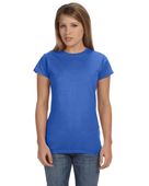 Gildan Ladies' Softstyle 4.5 oz. Fitted T-Shirt G640L HEATHER ROYAL Primary