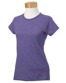 Gildan Ladies' Softstyle 4.5 oz. Fitted T-Shirt G640L HEATHER PURPLE Primary