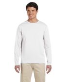 Gildan Adult Softstyle 4.5 oz. Long-Sleeve T-Shirt G644 WHITE Primary
