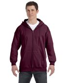 Hanes Adult 9.7 oz. Ultimate Cotton 90/10 Full-Zip Hood F280