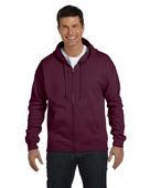 Hanes Adult 7.8 oz. EcoSmart 50/50 Full-Zip Hood P180