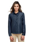 Harriton Ladies' Key West Long-Sleeve Performance Staff Shirt M580LW