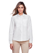 Harriton Ladies' Key West Long-Sleeve Performance Staff Shirt M580LW