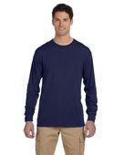 Jerzees Adult 5.3 oz. DRI-POWER SPORT Long-Sleeve T-Shirt 21ML J NAVY Primary