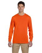 Jerzees Adult 5.3 oz. DRI-POWER SPORT Long-Sleeve T-Shirt 21ML SAFETY ORANGE Primary