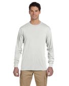 Jerzees Adult 5.3 oz. DRI-POWER SPORT Long-Sleeve T-Shirt 21ML WHITE Primary
