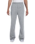 Jerzees Adult 8 oz. NuBlend Open-Bottom Fleece Sweatpants 974MP