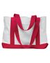 Liberty Bags P & O Cruiser Tote 7002 WHITE/ RED Primary