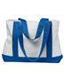 Liberty Bags P & O Cruiser Tote 7002 WHITE/ ROYAL Primary