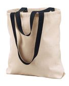 Liberty Bags Marianne Cotton Canvas Tote 8868 NATURAL/ BLACK Primary