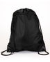 Liberty Bags Zipper Drawstring Backpack 8888 BLACK Primary
