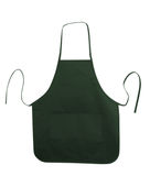 Liberty Bags Heather NL2R Long Round Bottom Cotton Twill Apron LB5505 Forest Green Primary