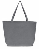 Liberty Bags Seaside Cotton 12 oz. Pigment-Dyed Large Tote LB8507 GREY Primary