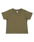 Rabbit Skins Toddler Fine Jersey T-Shirt 3321 MILITARY GREEN Primary