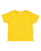 Rabbit Skins Toddler Fine Jersey T-Shirt 3321 GOLD Primary