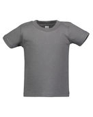 Rabbit Skins Infant Cotton Jersey T-Shirt 3401 CHARCOAL Primary