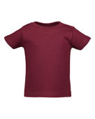 Rabbit Skins Infant Cotton Jersey T-Shirt 3401 MAROON Primary