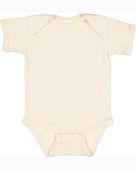 Rabbit Skins Infant Baby Rib Bodysuit 4400 NATURAL Primary