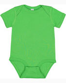 Rabbit Skins Infant Baby Rib Bodysuit 4400 APPLE Primary