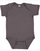 Rabbit Skins Infant Fine Jersey Bodysuit 4424 CHARCOAL Primary