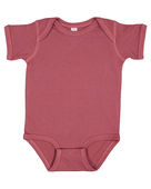Rabbit Skins Infant Fine Jersey Bodysuit 4424 ROUGE Primary