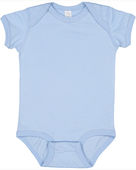Rabbit Skins Infant Fine Jersey Bodysuit 4424 LIGHT BLUE Primary