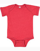 Rabbit Skins Infant Fine Jersey Bodysuit 4424 VINTAGE RED Primary