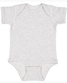 Rabbit Skins Infant Fine Jersey Bodysuit 4424 ASH Primary