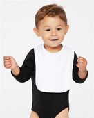 Rabbit Skins Infant Premium Jersey Bib RS1005 WHITE Primary